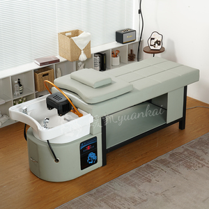 Sillón de Masaje Japonés para Salón, Personalizado de Fábrica, con Lavacabezas de Cerámica para Terapia de Agua y Spa Capilar, Envío desde Almacén de la UE - Product Image 5