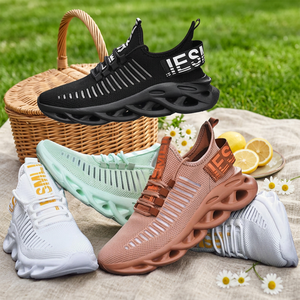 Zapatillas de Running <span class=keywords><strong>para</strong></span> Hombre con Parte Superior de Malla Vulcanizada, Ligeras y Acolchadas, con Entresuela Perforada <span class=keywords><strong>para</strong></span> Caminar y Deportes Casuales - Product Image 2