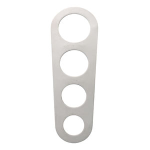 Règle à pâtes facile à nettoyer Outil de mesure 4 portions de service Mesureur de spaghetti en acier inoxydable Fournitures de cuisine Contrôle 4017003 - Product Image 6