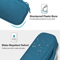Estuche de Transporte Electrónico Directo de Fábrica, Bolsa Organizadora de Cables Portátil para Viajes, para Cables, Cargadores, Baterías Externas, Ratón