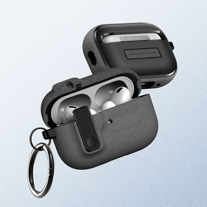 Funda Protectora Antigolpes con Bloqueo Automático para AirPods <span class=keywords><strong>Pro</strong></span> <span class=keywords><strong>3</strong></span>/<span class=keywords><strong>Pro</strong></span> 2/4, con Llavero para Auriculares Apple - Product Image 4