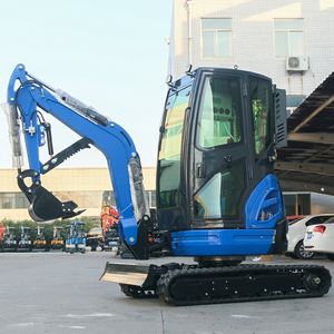 รถขุดขนาดเล็ก Kubota พร้อมใบมีดบลัดโดเซอร์ น้ำหนัก 2000 กก. รถขุดสวนขนาดเล็ก รถขุดขนาดเล็กกะทัดรัด จัดส่งฟรี - Product Image 5