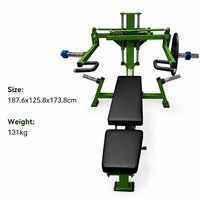 HUISHENG Appareil de musculation vertical et de pression d'épaules pour pectoraux et levée d'épaules, usage commercial en salle de sport