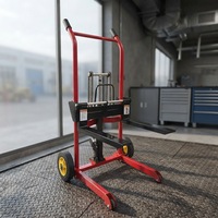 Handbetriebener Mini-Gabelstapler 200kg Manueller Stapler Kundenspezifischer Kleiner Hubwagen für Lagerung