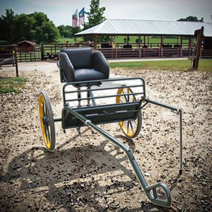 Chariot de compétition en acier Sulky Pony-Drawn - Product Image 4