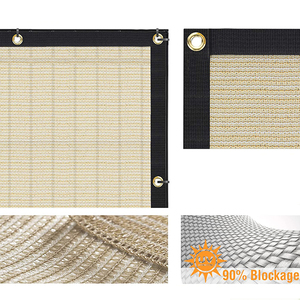 Paravent <span class=keywords><strong>extérieur</strong></span> <span class=keywords><strong>extensible</strong></span> beige pour balcon et terrasse, écran d'intimité, filets d'ombrage - Product Image 4