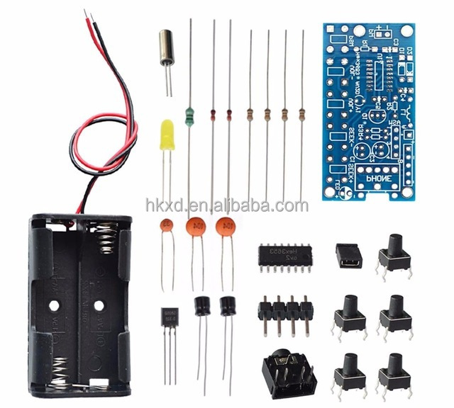 Wireless Stereo FM Radio Receiver Module PCB FM DIY Electronic Kits 76MHz-108MHz DC 1.8V-3.6V