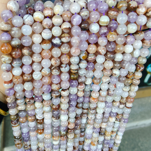 Wholesale Natural Stone Aurora <strong>Agate</strong> <strong>Beads</strong> DIY Loose <strong>Beads</strong> Used As <strong>Beads</strong> for Making Bracelets Necklaces Jewelry Making - Product Image 5
