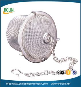 Infuseur à thé vert en acier inoxydable <span class=keywords><strong>de</strong></span> 3,5 pouces pour le bain, boule à épices, infuseur à herbes - Product Image 6