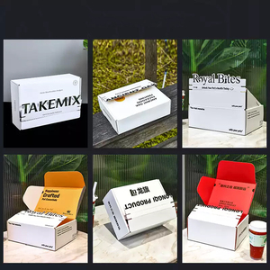 Tùy chỉnh tự niêm phong bưu phẩm vận chuyển Hộp quà tặng các tông sóng xé Dải logo dập nổi in các tông bao bì giấy - Product Image 4