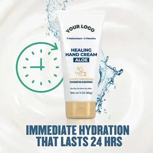 <span class=keywords><strong>Crème</strong></span> pour les mains nourrissante et apaisante à l'aloe vera, hydratante, anti-irritation, pour les mains sèches et gercées, extrait naturel, hydratant, peau douce et soyeuse - Product Image 4