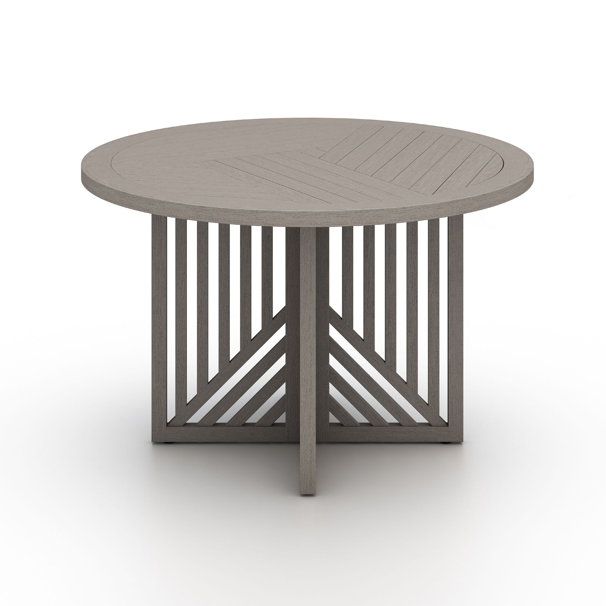Garden Furniture Dining Teak outdoor Set Wooden Round Table  table and chairs