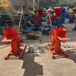 מיני חלול חימר בריק קו ייצור מכונות נייד יד עיתונות לובי אדמה בריק חימר מחיר - Product Image 4