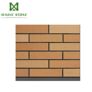 Carreau <span class=keywords><strong>de</strong></span> <span class=keywords><strong>brique</strong></span> <span class=keywords><strong>de</strong></span> <span class=keywords><strong>parement</strong></span> flexible ultra mince d'utilisation <span class=keywords><strong>de</strong></span> mur <span class=keywords><strong>de</strong></span> caractéristique extérieure moderne - Product Image 3