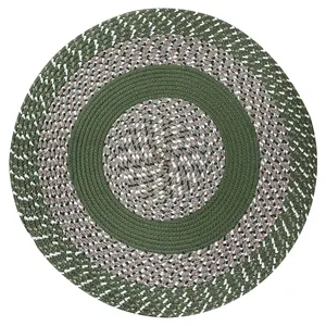 Bestseller Abstraktes Design Mehrfarbiges Jute-Baumwoll seil Geflochtener runder Teppich für das Wohnzimmer hotel