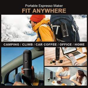 Calefacción 2 en 1 portátil Brew <span class=keywords><strong>Barista</strong></span> Cápsula de café automática goteo viaje Espresso máquina <span class=keywords><strong>cafetera</strong></span> eléctrica - Product Image 3