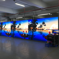 Écran LED extérieur, écran d'affichage LED, meilleur prix, 4,81 mm, 500 mm x 1000 mm, panneau mural LED, location, audiovisuel, scène d'église, événements