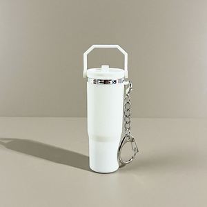 2025 New Arrival Creative Mini Ice King Cup <b>Key</b> <b>Chain</b> Pendant Can Hold Lipstick for Sporty and Girls Bag Backpack Hanging - Product Image 5