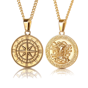 Beliebte Silber <span class=keywords><strong>Gold</strong></span> Anhänger Kette Kreuz Kruzifix Halskette Edelstahl Hals wasserdicht religiöse Jesus Kreuz Halskette - Product Image 5