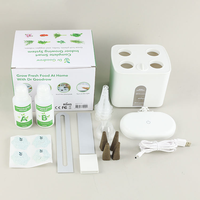 Lampe de culture LED à spectre complet pour la croissance des plantes d'intérieur, avec minuterie et clip pour succulentes, herbes et semis