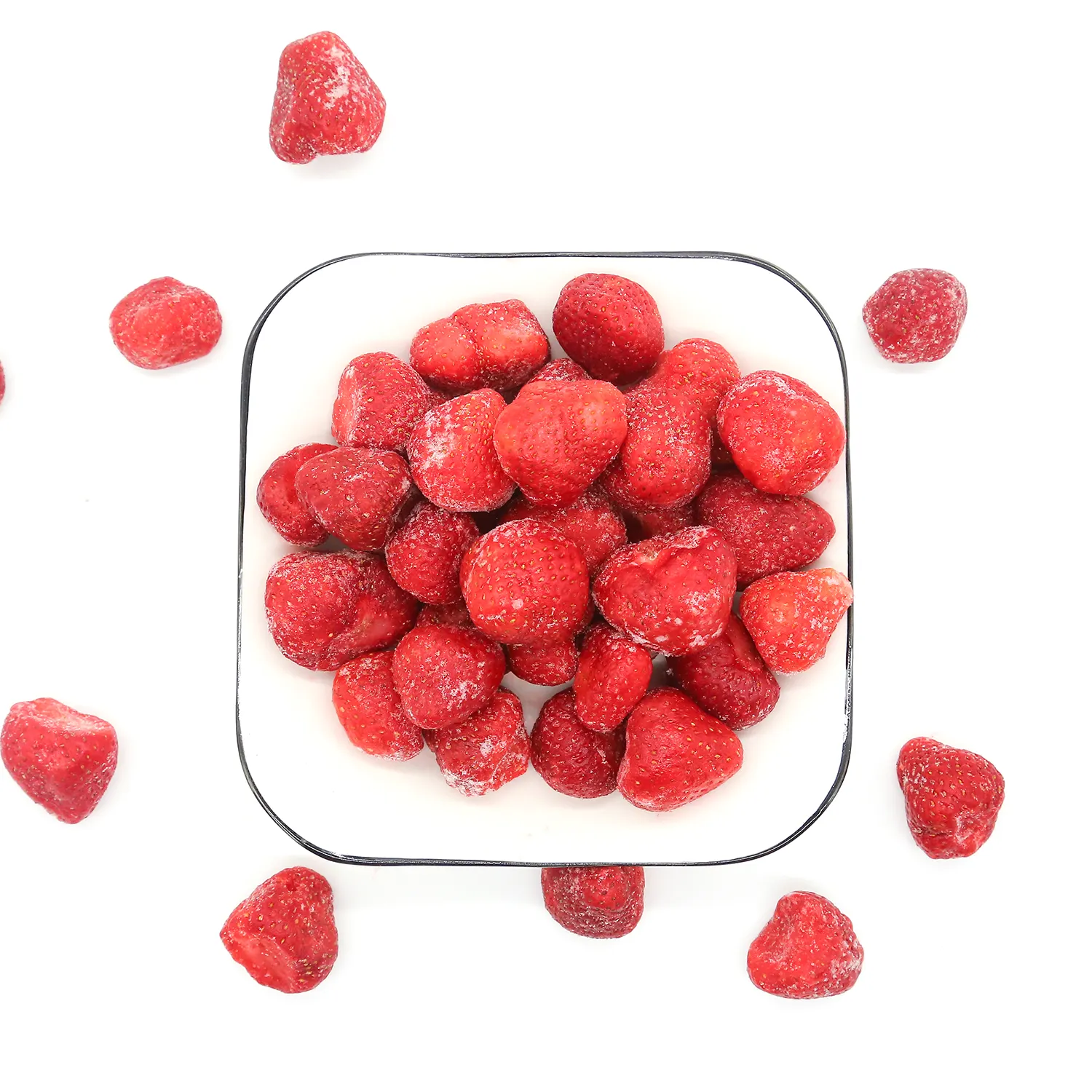 Iqf 냉동 딸기 과일 도매 공장 가격