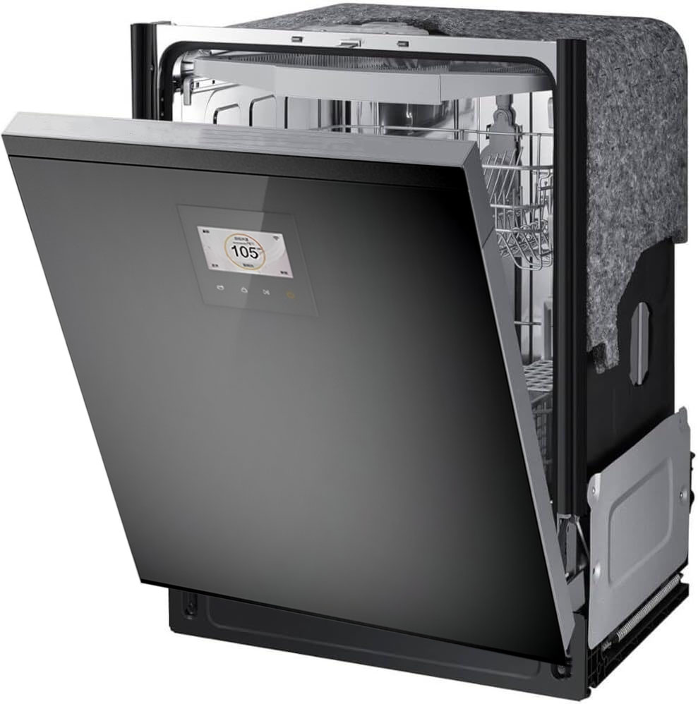 Stainless Steel Dishwashers New Model 12 Sets Smart Freestanding Dishwasher Easy Clean