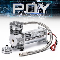 Compresseur/Pompe à air pour suspension pneumatique de voiture universel DC 12V 480c MAXPOWER 200 PSI SORTIE 3/8 ou 1/4 PQY-VAC01