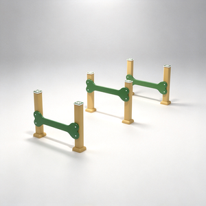 Attrezzatura per l'addestramento all'agility per cani da esterno: <span class=keywords><strong>Ostacoli</strong></span> in acciaio e pannelli in PE per gioco e allenamento - Product Image 3