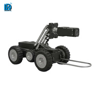 Robot d'inspection intelligent des canalisations avec composants de moteur, puissance de 0,3 kW, tension de 220 V, pour la détection des drains et des conduites