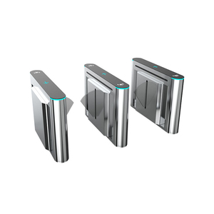 Ngoài trời không thấm nước thép không gỉ flapturnstile cơ chế tự động Cánh Flap rào cản cửa quay RFID kiểm soát truy cập - Product Image 1