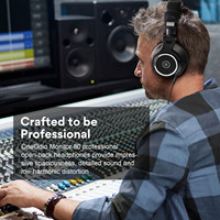 Casque ouvert OneOdio Monitor 80 - Casque studio filaire supra-auriculaire pour studio professionnel