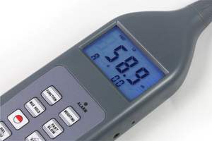 SL-5868P industrielle Rausch messgerät <span class=keywords><strong>Tester</strong></span> Kunststoff <span class=keywords><strong>LCD</strong></span>-Display Schallpegel messer Speicher 30dB-130DB Füllstand messgeräte - Product Image 4