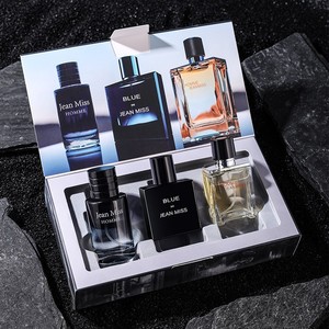 <span class=keywords><strong>Set</strong></span> regalo di <span class=keywords><strong>profumi</strong></span> da <span class=keywords><strong>uomo</strong></span> di alta qualità, confezione da 3 flaconi, fragranza a lunga durata, acqua di colonia fresca ed elegante, profumo arabo di Dubai. - Product Image 5