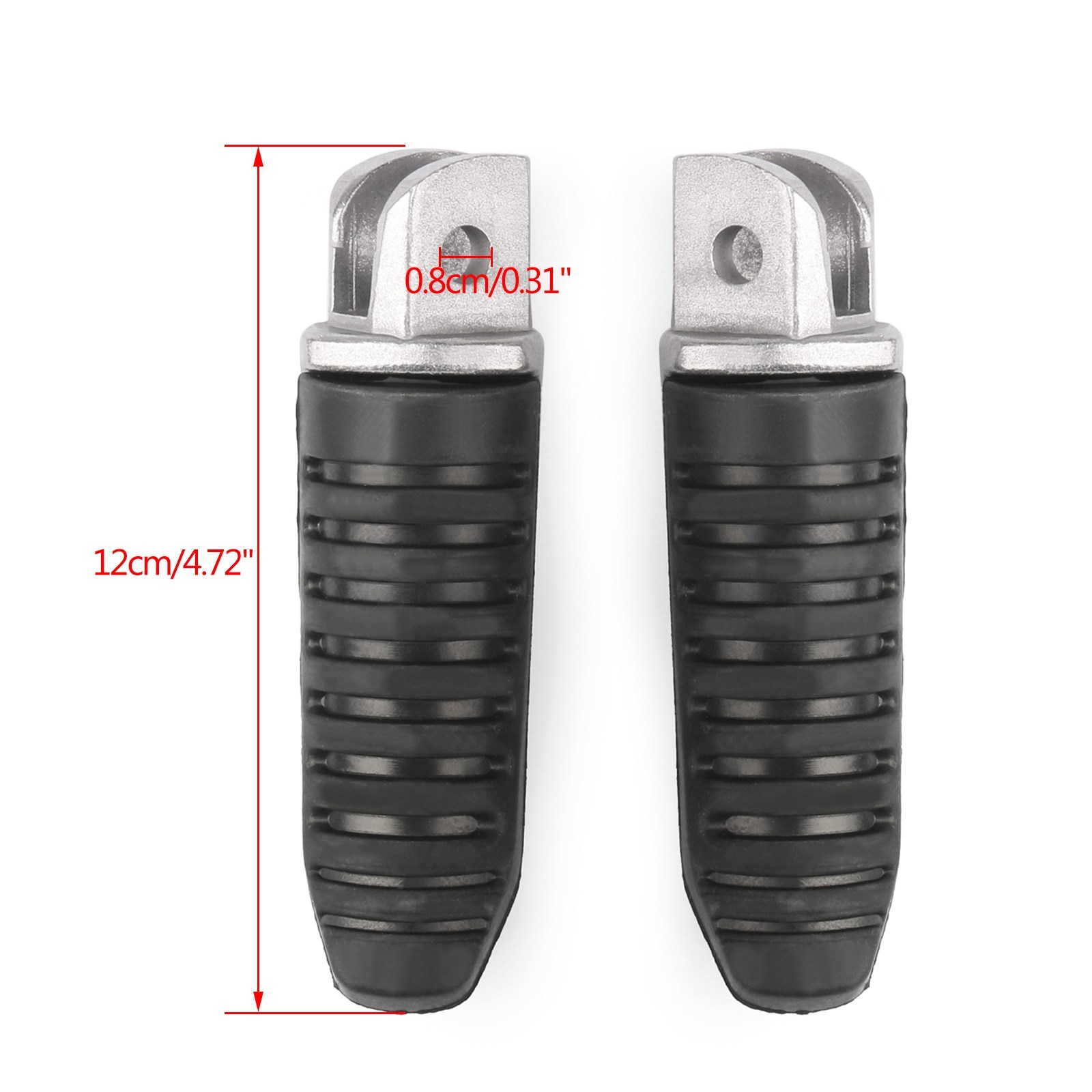 Repose-Pieds Arrière Moto Pour Hayabusa GSX1300R 2008-2011 - Paire Gauche/Droite En Métal