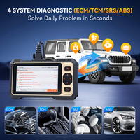 Escáner Thinkcar Thinkscan 662 OBD2 con Actualización Gratuita de por Vida, Control Bidireccional ECM/TCM/ABS/SRS, 12 Funciones de Reinicio y Herramientas de Diagnóstico para 4 Sistemas