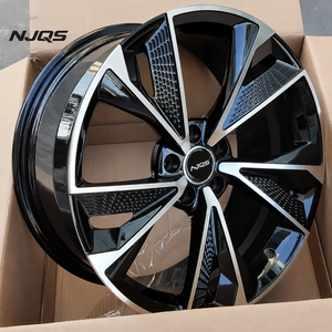 Jantes de voiture NJQS, nouveau design, 16, 17, 18, 19, 20 pouces, 5 trous, en alliage, compatibles avec Audi <span class=keywords><strong>RS</strong></span>, 20, 21, 22 pouces, 5x112, jantes de voiture pour passagers - Product Image 2