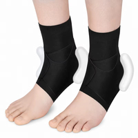 Attelle de cheville personnalisée à compression, manchon de soutien sportif en silicone avec sangle en nylon, protection de cheville pour la récupération et les douleurs articulaires