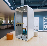 Maisons préfabriquées cabine insonorisée cabine téléphonique appel téléphonique cosses de bureau insonorisées cabine insonorisée