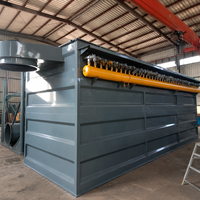 Machine industrielle de dépoussiérage à filtre à sac pour usine de granulation d'engrais