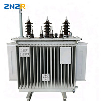 Fabrika Çıkışlı 315KVA 11 KV - 400V 0.4kV Yağlı Tip Trafo %100 Saf Bakır Yüksek Verimli Düşük Kayıplı Güç Trafosu