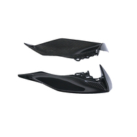 Paneles Laterales de Fibra de Carbono Real 3K AISKA para el Tablero Frontal de Motocicleta Yamaha R1 2020-2026