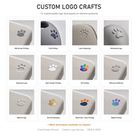 Produits pour animaux de compagnie en silicone personnalisés OEM ODM, tapis à lécher pour chien, gamelle anti-glouton, jouets et accessoires pour animaux de compagnie en silicone, vente en gros, conception sur mesure