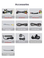 Pemutar MP5 radio mobil, android GPS radio Mirror Link DVR untuk Toyota Corolla 2019 2020 audio mobil