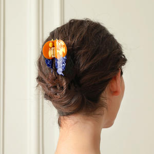 搞笑原创大万圣节南瓜爪夹甜美魔兔卡通发饰马尾辫女爪 - Product Image 2