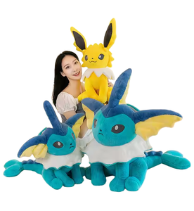 Jouets en peluche de haute qualité, nouvelle série de dessins animés Pokémon, Pikachu, Eevee, poupées en tissu pour cadeau d'anniversaire d'enfants, coton PP - Product Image 6