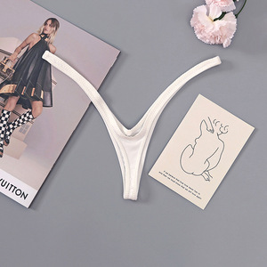 ZhenShangMei <span class=keywords><strong>perizoma</strong></span> con <span class=keywords><strong>perizoma</strong></span> per <span class=keywords><strong>donna</strong></span> di tutti i giorni <span class=keywords><strong>slip</strong></span> a vita bassa traspirante o Bikini taglia XL No Show biancheria intima - Product Image 5