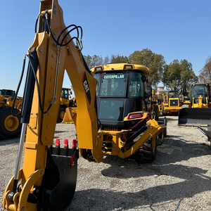 รถแบคโฮล้อดเดอร์ CAT 420F มือสอง 3 ตัน รถขุดอเนกประสงค์พร้อมเครื่องยนต์และปั๊มในสต็อก รถล้อดเดอร์มือสองราคาคุ้มค่าสำหรับขาย - Product Image 4