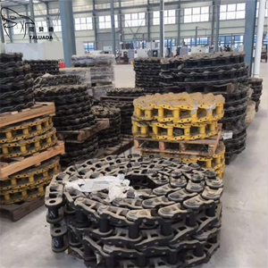 Cadena de oruga nueva para <span class=keywords><strong>PC20</strong></span> PC30 SK30, conjunto de cadena de oruga ZAX30 para piezas de tren de rodaje Hitachi Kobelco <span class=keywords><strong>Komatsu</strong></span> - Product Image 6