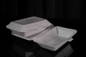 Boîte alimentaire Boîtes à lunch jetables en mousse Récipient alimentaire en mousse Récipient pour service alimentaire Boîtes en mousse pour traiteur Récipient pour plats à emporter pour restaurant - Product Image 6