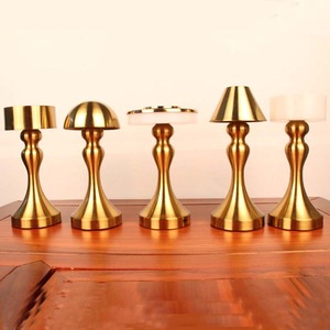 Sang Trọng <span class=keywords><strong>LED</strong></span> Bảng Đèn Với USB Sạc Cảm Ứng Mờ Bắc Âu Thiết Kế Xách Tay Phong Cách Kim Loại Bóng Cho Phòng Ngủ Cạnh Giường Ngủ Khách Sạn Quán Cà Phê - Product Image 4